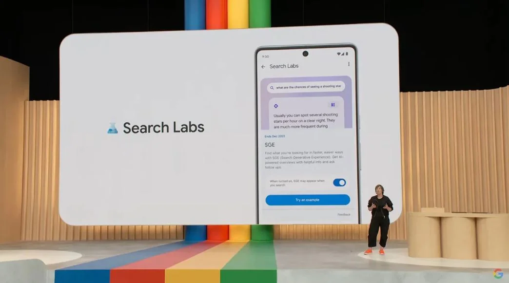 Conheça o Google SGE, a nova experiência generativa de busca 