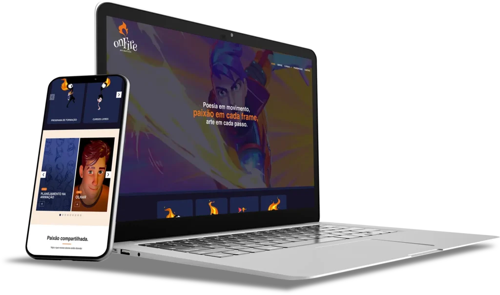 Site OnFire Animation